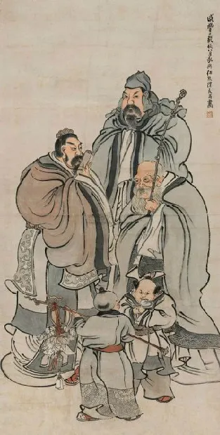 润祥鉴赏:中国画派与名家欣赏 1422 清 任熊 3