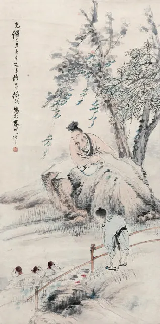 润祥鉴赏:中国画派与名家欣赏 1438 清 任伯年 16
