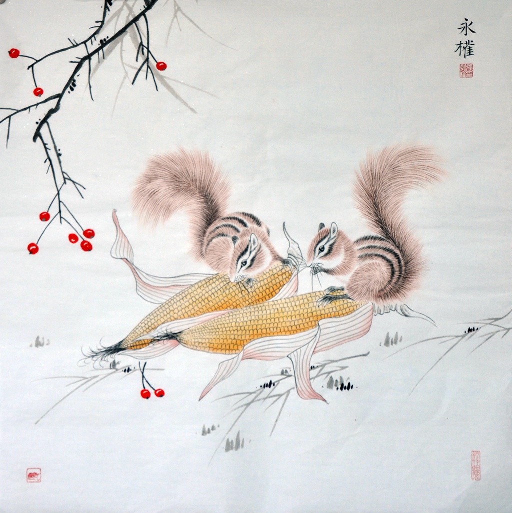 2020张永权生肖鼠国画欣赏 (五)