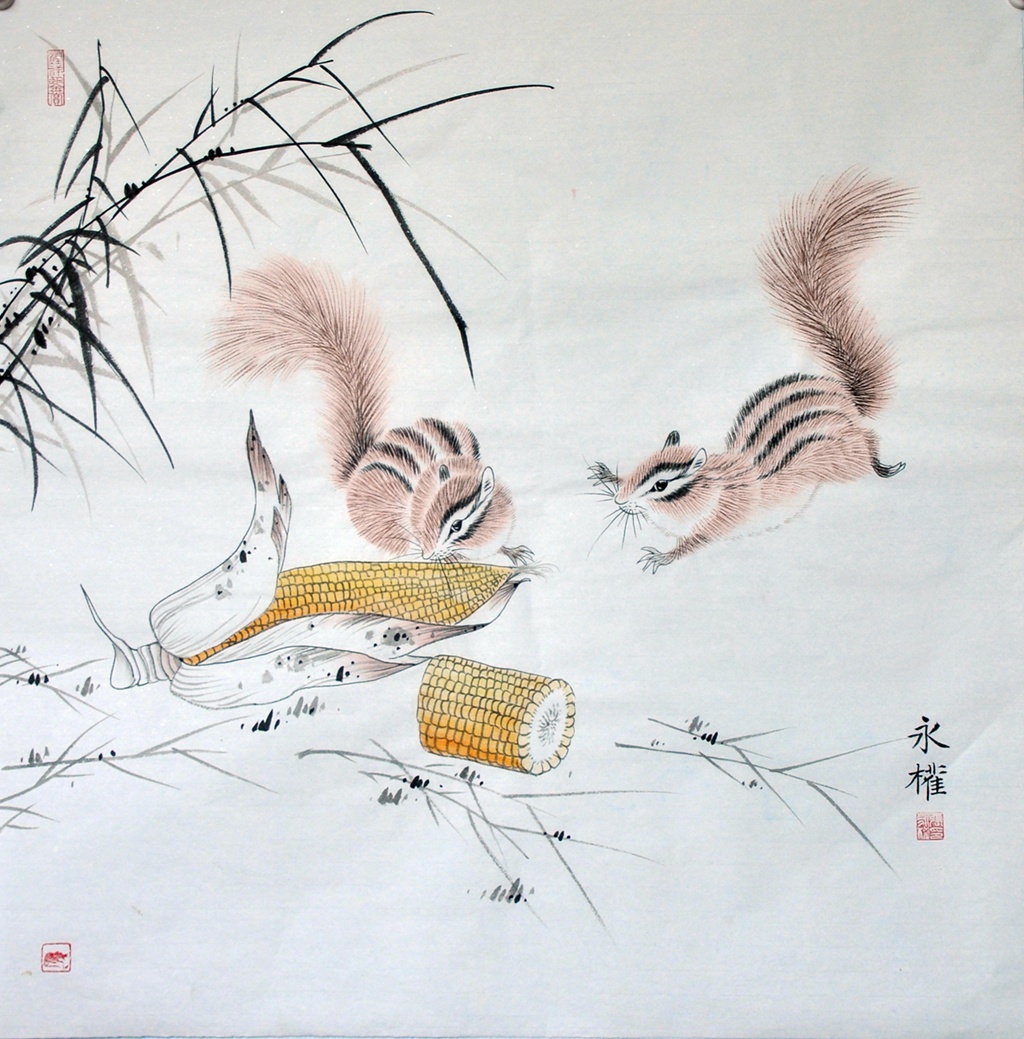 2020张永权生肖鼠国画欣赏 (六)