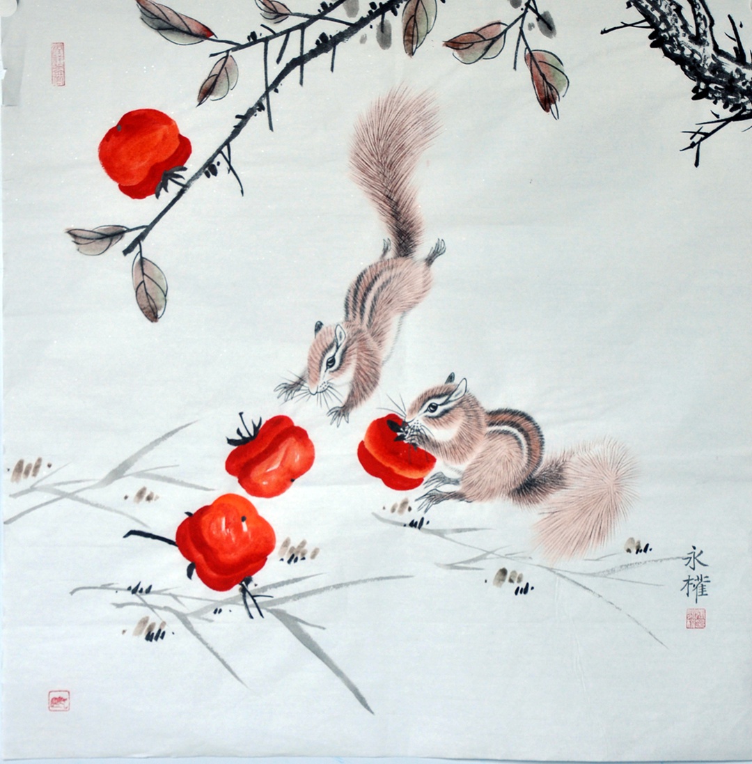 2020张永权生肖鼠国画欣赏 (九)