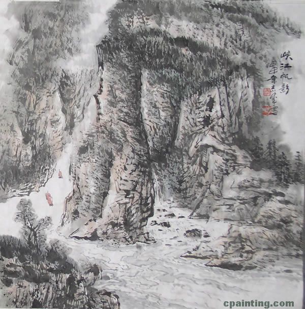 李志成国画山水艺术展