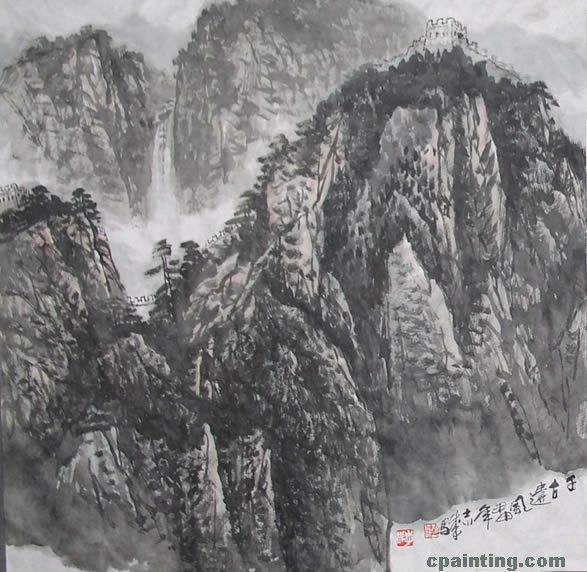 李志成国画山水艺术展