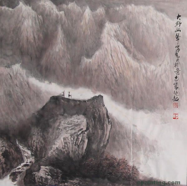 李志成国画山水艺术展