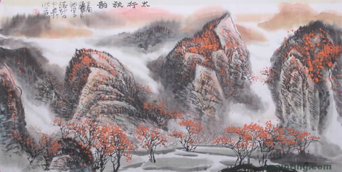 国画山水欣赏:张清智水墨艺术展