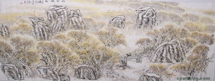 国画山水欣赏:张清智水墨艺术展
