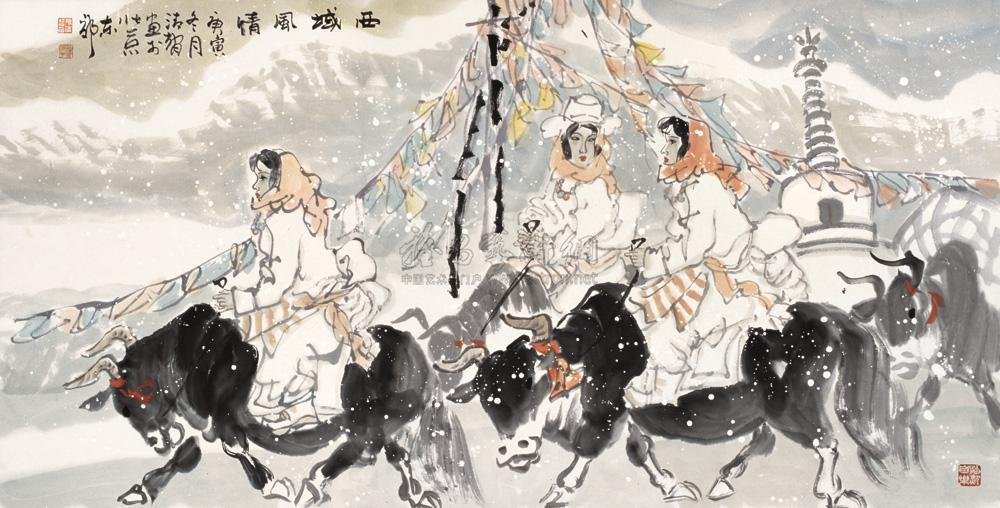 张清智 2010年作 西域风情